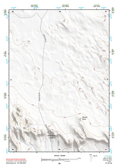 41103NE Page 78 Scottsbluff Topo Preview 1