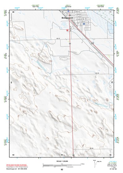 41103NE Page 82 Scottsbluff Topo Preview 1