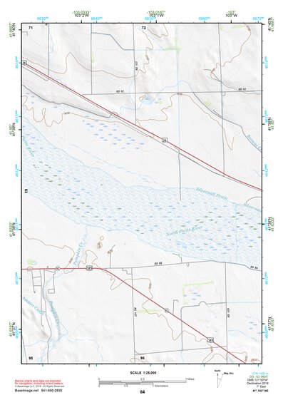 41103NE Page 84 Scottsbluff Topo Preview 1