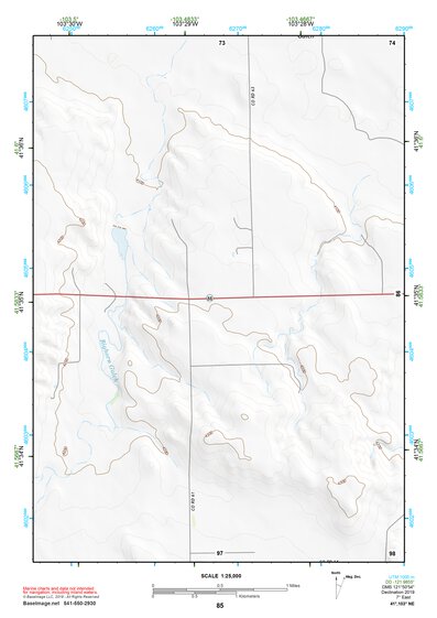 41103NE Page 85 Scottsbluff Topo Preview 1