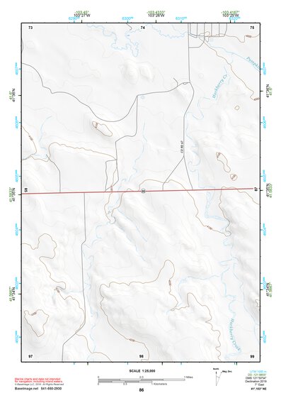 41103NE Page 86 Scottsbluff Topo Preview 1
