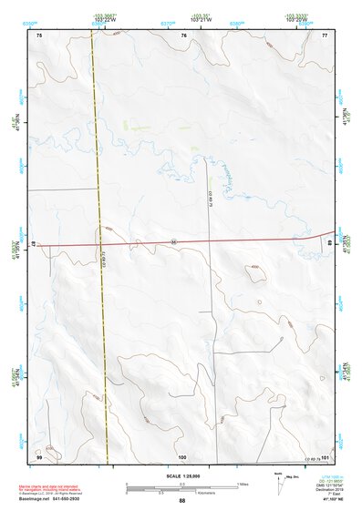 41103NE Page 88 Scottsbluff Topo Preview 1