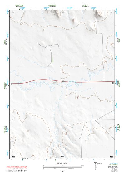 41103NE Page 89 Scottsbluff Topo Preview 1