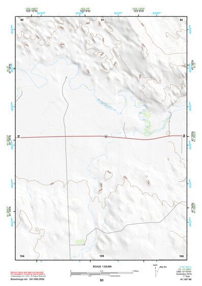 41103NE Page 93 Scottsbluff Topo Preview 1