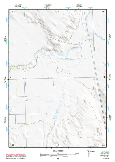 41103NE Page 95 Scottsbluff Topo Preview 1