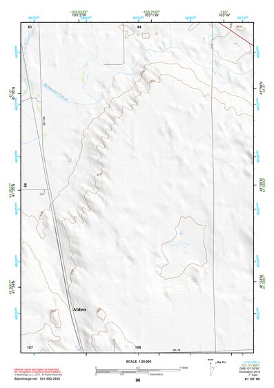 41103NE Page 96 Scottsbluff Topo Preview 1