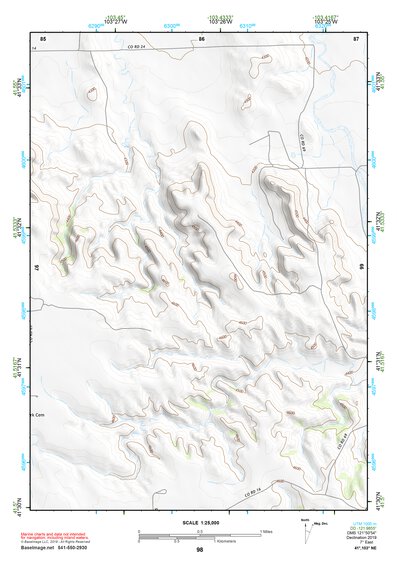 41103NE Page 98 Scottsbluff Topo Preview 1