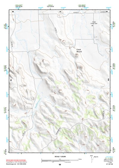 41103NE Page 99 Scottsbluff Topo Preview 1