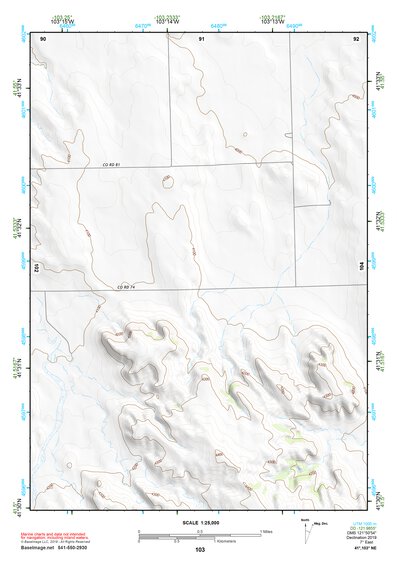 41103NE Page 103 Scottsbluff Topo Preview 1