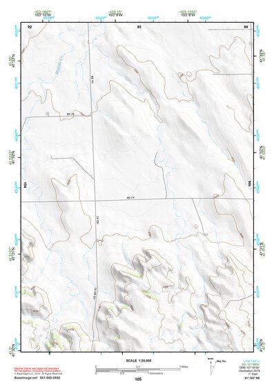 41103NE Page 105 Scottsbluff Topo Preview 1
