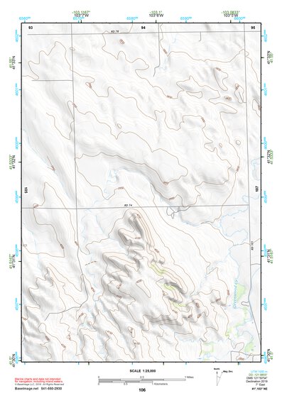 41103NE Page 106 Scottsbluff Topo Preview 1