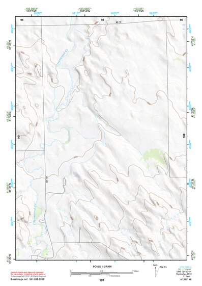 41103NE Page 107 Scottsbluff Topo Preview 1