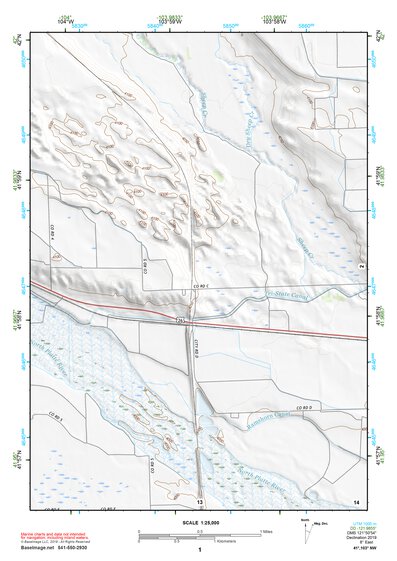 41103NW Page 1 Scottsbluff Topo Preview 1