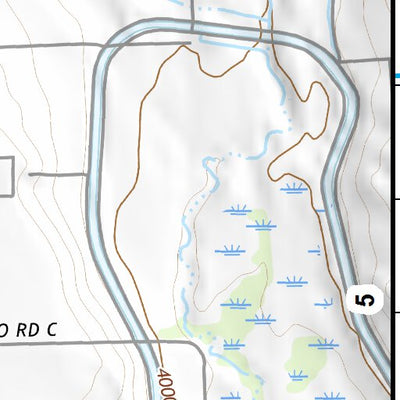 41103NW Page 4 Scottsbluff Topo Preview 3