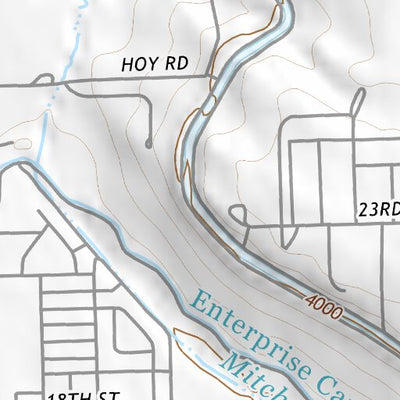 41103NW Page 5 Scottsbluff Topo Preview 3