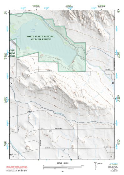 41103NW Page 10 Scottsbluff Topo Preview 1