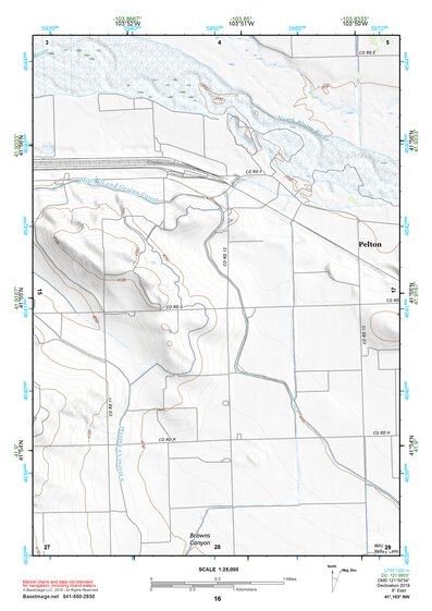 41103NW Page 16 Scottsbluff Topo Preview 1