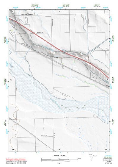 41103NW Page 18 Scottsbluff Topo Preview 1