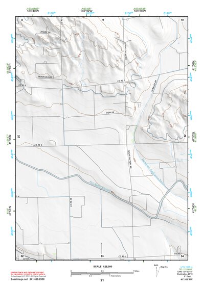 41103NW Page 21 Scottsbluff Topo Preview 1