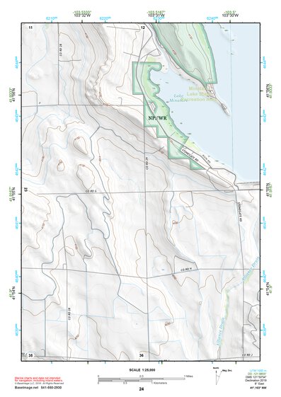 41103NW Page 24 Scottsbluff Topo Preview 1