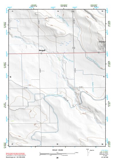 41103NW Page 26 Scottsbluff Topo Preview 1