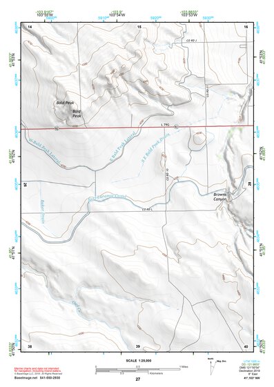 41103NW Page 27 Scottsbluff Topo Preview 1