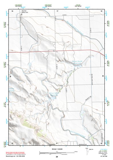 41103NW Page 29 Scottsbluff Topo Preview 1