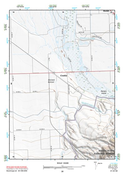 41103NW Page 31 Scottsbluff Topo Preview 1