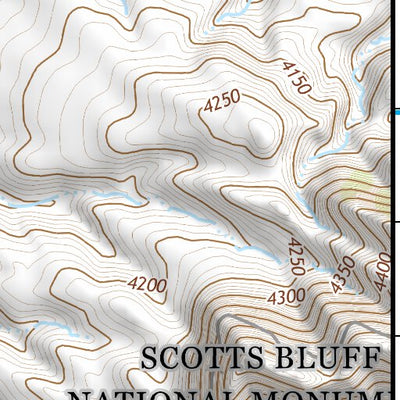 41103NW Page 31 Scottsbluff Topo Preview 3