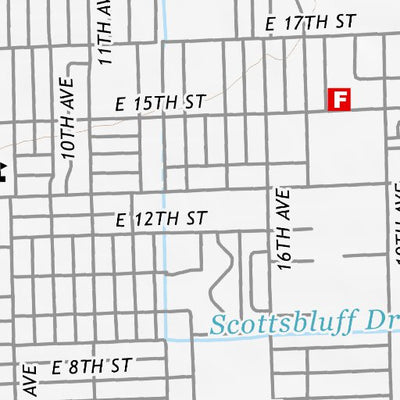 41103NW Page 33 Scottsbluff Topo Preview 2