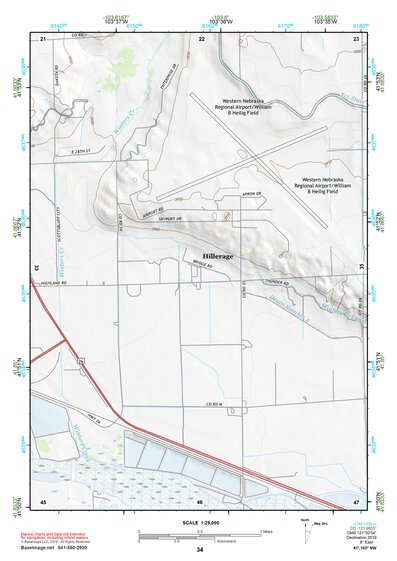 41103NW Page 34 Scottsbluff Topo Preview 1