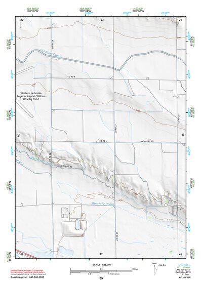 41103NW Page 35 Scottsbluff Topo Preview 1