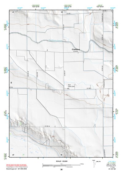 41103NW Page 36 Scottsbluff Topo Preview 1