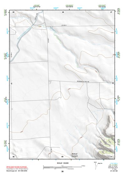 41103NW Page 38 Scottsbluff Topo Preview 1