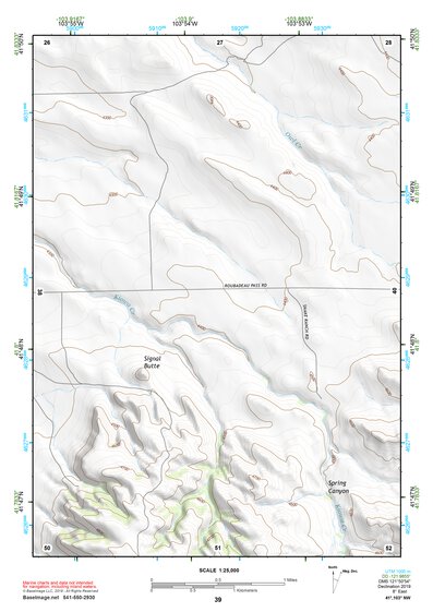 41103NW Page 39 Scottsbluff Topo Preview 1