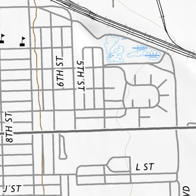 41103NW Page 45 Scottsbluff Topo Preview 3