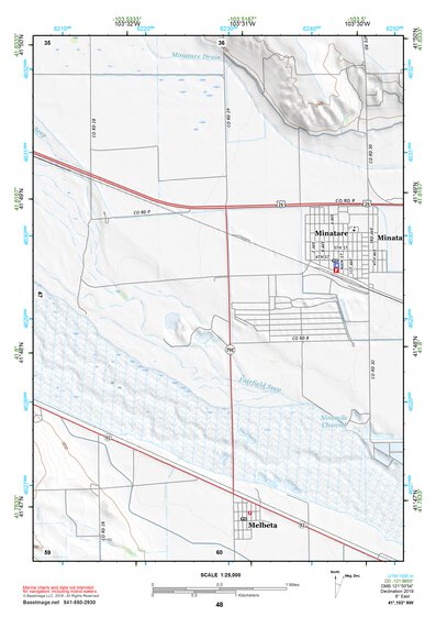 41103NW Page 48 Scottsbluff Topo Preview 1