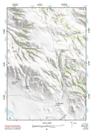 41103NW Page 51 Scottsbluff Topo Preview 1