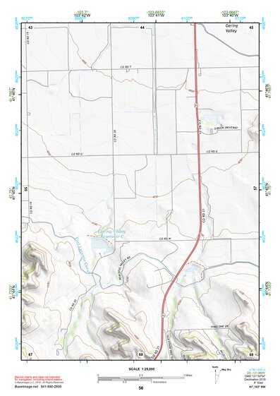 41103NW Page 56 Scottsbluff Topo Preview 1