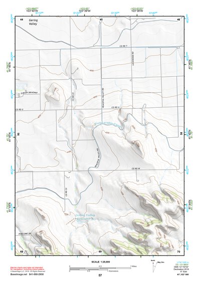 41103NW Page 57 Scottsbluff Topo Preview 1