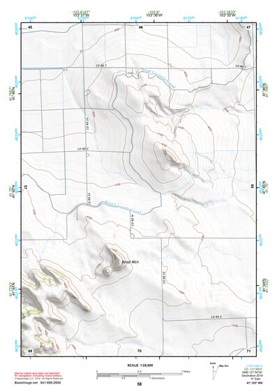 41103NW Page 58 Scottsbluff Topo Preview 1