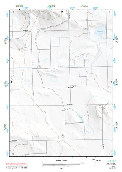 41103NW Page 59 Scottsbluff Topo Preview 1