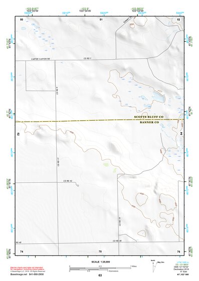 41103NW Page 63 Scottsbluff Topo Preview 1