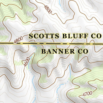 41103NW Page 66 Scottsbluff Topo Preview 3