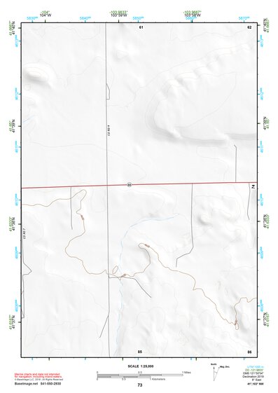 41103NW Page 73 Scottsbluff Topo Preview 1