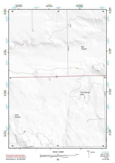 41103NW Page 75 Scottsbluff Topo Preview 1