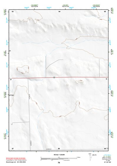 41103NW Page 76 Scottsbluff Topo Preview 1
