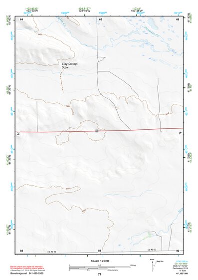 41103NW Page 77 Scottsbluff Topo Preview 1