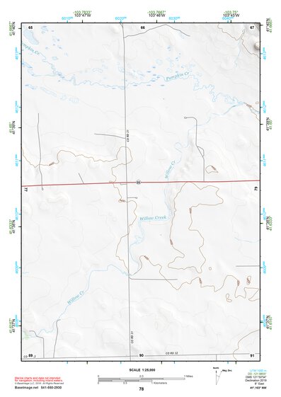 41103NW Page 78 Scottsbluff Topo Preview 1
