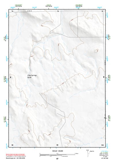 41103NW Page 87 Scottsbluff Topo Preview 1
